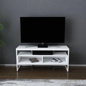 Móvel TV Merrion – Branco – 110x35x49,9 cm