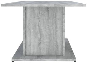Mesa de centro 102x55,5x40 cm derivados de madeira cinza sonoma