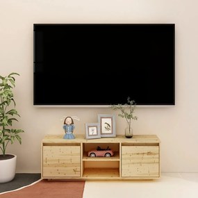 Móvel de TV 110x30x40 cm madeira de abeto maciça