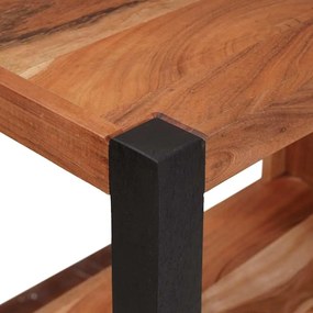 Estante 50 x 30 x 110 cm Madeira Sólida de Acácia