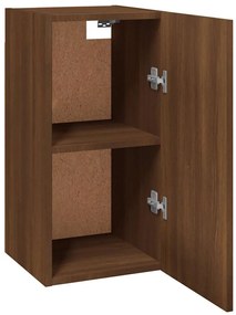 Móveis de TV 2 pcs 30,5x30x60 cm madeira cor carvalho castanho
