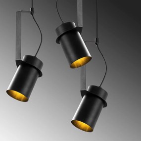 Candeeiro Chandelier Spot – Preto – 40 x 40 cm