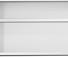 Outsunny Marquise de Proteção 303x96cm Marquise Exterior para Portas e