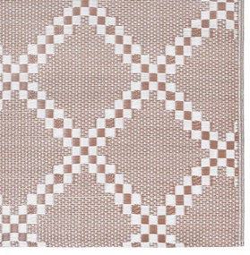 Tapete de exterior 80x150 cm ARAKIL PP castanho