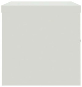 Arquivador 90x40x40 cm aço cinzento-claro