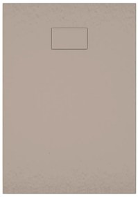 Base de chuveiro SMC 100x70 cm castanho