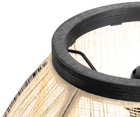 Candeeiro de suspensão oriental castanho 35 cm - Rob