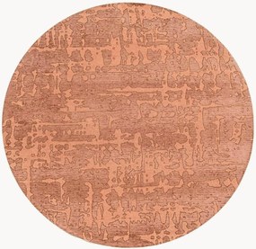 Tapete redondo lavável em jacquard para interior e exterior Baobab