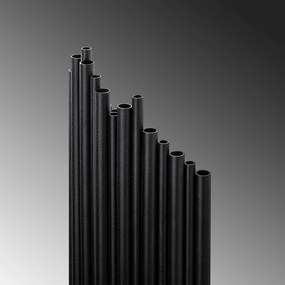 Candeeiro de Parede Kara – Preto – 18x40x8 cm