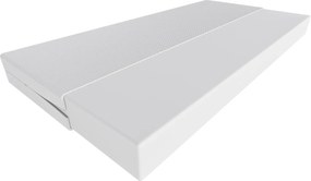 Cama infantil branca LUK princesa 140x70 com gaveta - colchão e estrado incluído