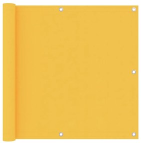 Tela de varanda 90x600 cm tecido Oxford amarelo