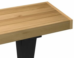 Mesa consola NOAIN pernas em forma de X 120x30x75 cm