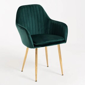 Cadeira Chic Golden - Verde
