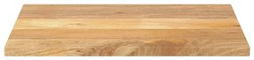 Tampo de mesa retangular 70x50x2,5 cm mangueira maciça
