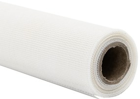 Tela de Mosquito vidaXL Branca 112x1000 cm Fibra de Vidro