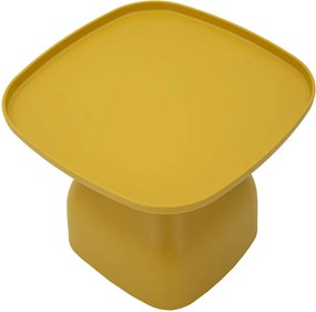 MESA DE APOIO GEA 48X48X38 CM AMARELA