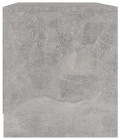 Móvel de TV 90x35x40 cm derivados de madeira cinza-cimento