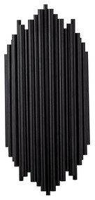 Candeeiro de Parede Kara – Preto – 18x40x8 cm