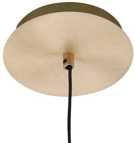 Candeeiro suspenso design em latão com LED regulável - Bea Design