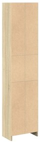 Estante 40x24x176 cm derivados de madeira carvalho sonoma