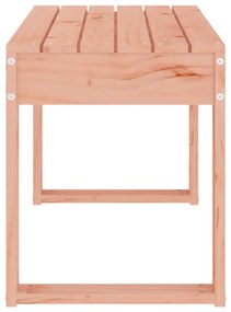 Banco de jardim 80x38x45 cm madeira de douglas maciça