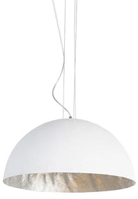 Candeeiro de suspensão moderno branco 50 cm - Magna