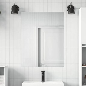 vidaXL Filme Espelho Autoadesivo 90 x 100 cm 2 pcs Prateado PET