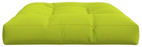 Almofadão p/ móveis paletes 120x80x12cm tecido verde brilhante