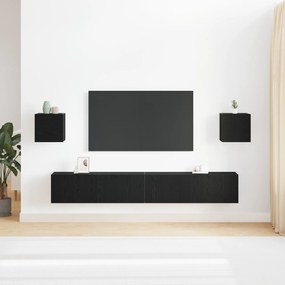 Conjunto de Armários para TV vidaXL de 6 peças Montado na Parede de Ma