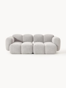 Sofá modular em bouclé Tayla (2 lugares)