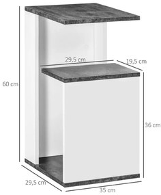 Mesinha de Cabeceira Larny - Design Moderno