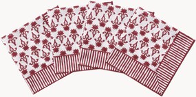 Guardanapos artesanais Lily, conjunto de 4