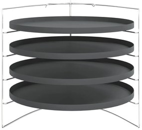Formas para pizzas com suporte Ø 28 cm aço
