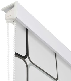 Estore de rolo para o duche 80x240 cm quadrados