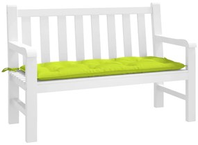vidaXL Almofadão p/ banco de jardim tecido oxford verde brilhante