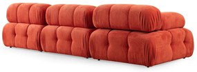 Sofá de 3 Lugares Doblo – Vermelho – 300x100x80 cm
