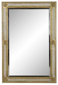 Espelho de Parede Dkd Home Decor Metal Acobreado Claro (61 X 2 X 91 cm)