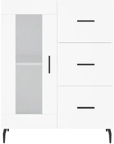 Armário alto 69,5x34x180 cm derivados de madeira branco