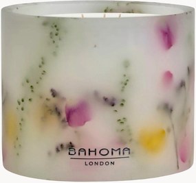 Vela perfumada de três pavios artesanal Botanica (pêra, íris, rosa)