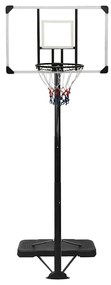 Tabela de basquetebol 256-361 cm policarbonato transparente