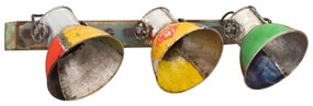 Candeeiro de parede industrial 65x25 cm E27 multicor