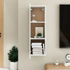 Móvel de TV 30,5x30x90 cm derivados de madeira branco