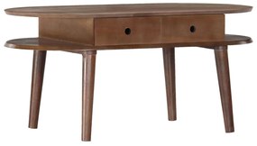 Mesa de centro 100x50x46 cm madeira de acácia maciça