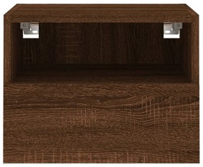 Móveis parede TV 2pcs 40x30x30 deriv. madeira carvalho castanho