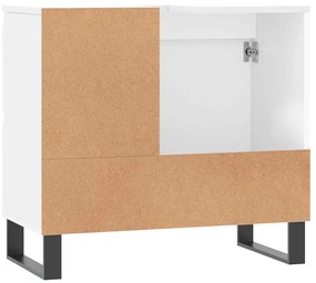 Armário de casa de banho 65x33x60cm derivados de madeira branco