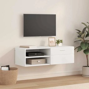 vidaXL Gabinete para TV Branco 100.5 x 39 x 30 cm Madeira processada