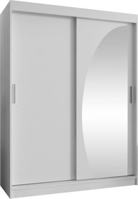 Roupeiro Hartford 503, Branco, 200x150x62cm, 125 kg, Portas para roupeiro: Deslizante