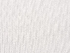 Sofá de canto 4 lugares em tecido branco-creme à direita LOFOTEN Beliani