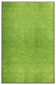 Tapete de porta lavável 120x180 cm verde
