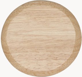 Bases para copos em madeira de seringueira Essenza, conjunto de 4